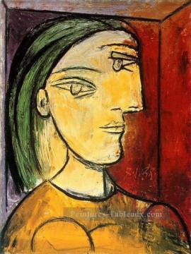Portrait Marie Thérèse 1938 cubisme Pablo Picasso Peinture à l'huile